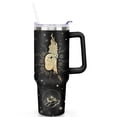 thumbnail image 2 of Virgo 40oz Handle Cup with Lid and Straw, Astrology Cup, Gothic Cup, Constellation Mug, Zodiac Gifts for Men Women, Constellation Gifts, 40oz Large Capacity Cups with Handles, Lids, and Straws, 2 of 7
