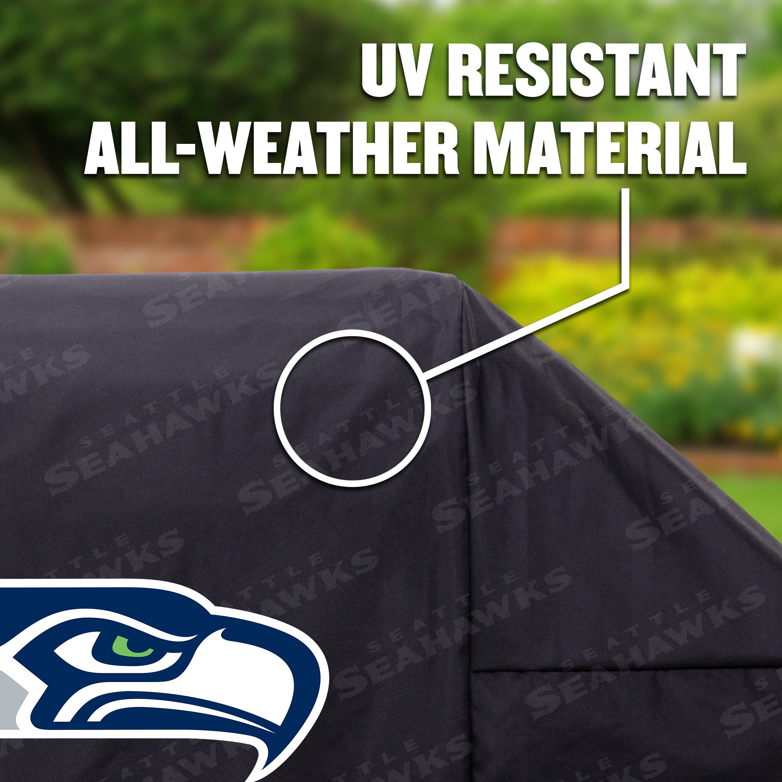 Seattle Seahawks Heavy Duty Grill Cover