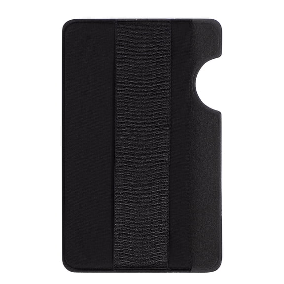 ifundom 1Pc Phone Back Pocket Black Stick on Cellphone Holder for Card Use