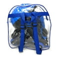 thumbnail image 6 of Chicago Skates Adjustable Inline Training Skate Combo Set Black/Blue/White, Includes Skates, Helmet, Knee pads, Wrist guards and Carryall backpack, Size Medium (1-4), 6 of 11