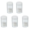 thumbnail image 1 of 55mm Height Coin Tubes Coin Holder Container with Storage Box for Collectors Collection Supplies, Clear 5 Pack, 1 of 7