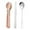 PK, variant on Suncoda Portable Tableware, Stainless Steel Portable Tableware Two-Piece Set Fork Spoon Chopsticks Tableware