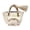 White, variant on Dolls Handbag for 12 Inch Figures with Bowknot Accessories Miniature Colorful Handbag for 1/6 Scale Dolls