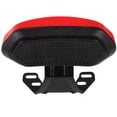 thumbnail image 1 of HEALEEP 1Pack Motorcycle Seat Backrest Cushion Metal Plastic Red Adjustable for Motorcycle Riders, 1 of 8