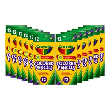 Pack Of 12 Bright Camouflage Pencils – Fun And Colourful Stationery For Kids, Military Theme