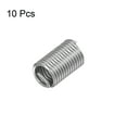 thumbnail image 3 of Unique Bargains M6 x 1 3D 18mm 304 Acier Inoxydable Filetage Insert Manchon Fileté 10 Pack, 3 of 5
