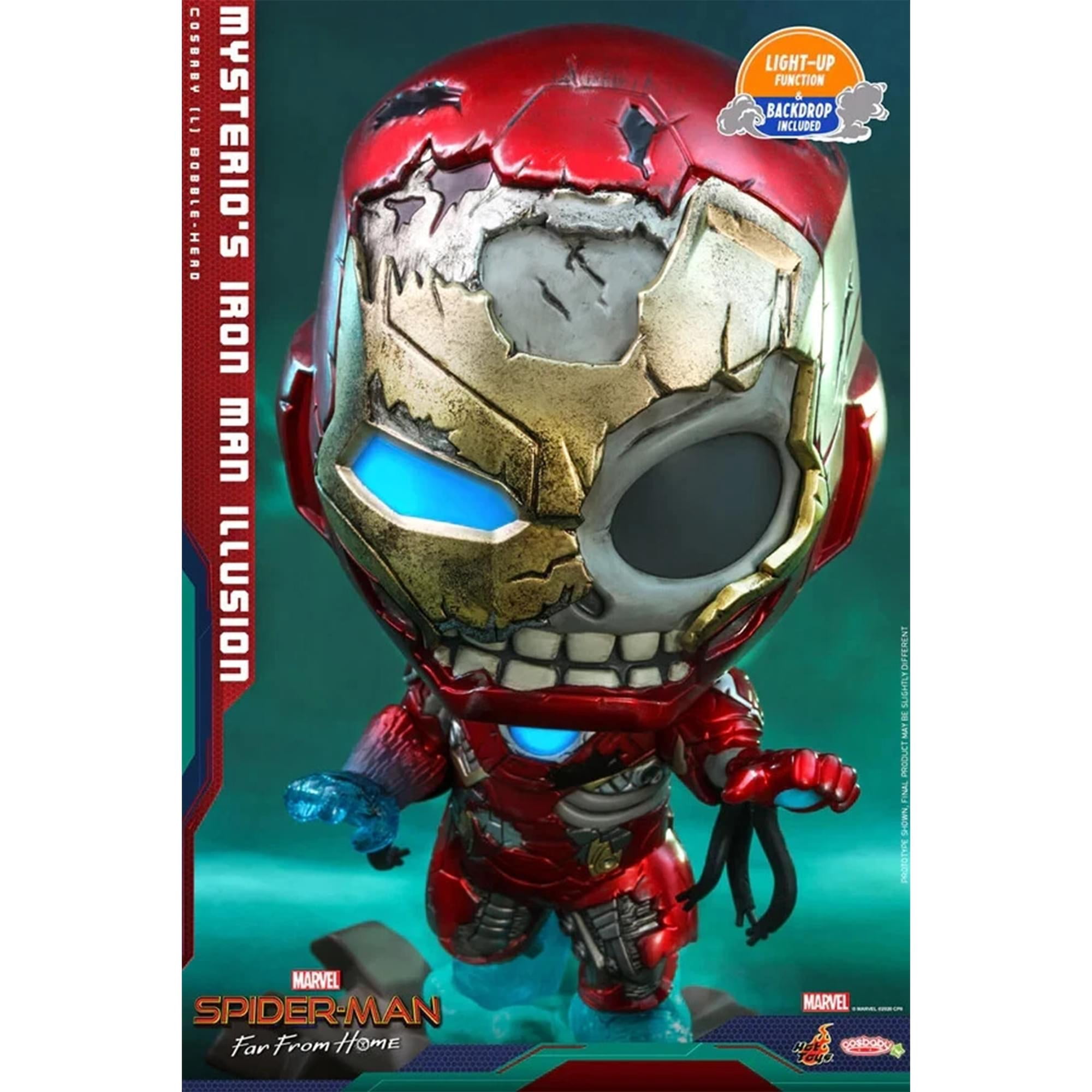 Marvel Studios Spider-Man: Far From Home Mysterio's Iron Man Illusion Cosbaby