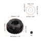 thumbnail image 2 of 17mm Interior Apertura 30T Helicoidal Engranaje 1 Mod Endurecido 45# Acero Espolón Diferencial 5x2,3mm Chavetero Motor Engranaje Piezas Accesorios, Izquierda Dirección Unique Bargains ruedas dentadas, 2 of 5