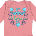 thumbnail image 4 of Inktastic My Pawpaw Loves Me with Flowers and Hearts Boys or Girls Long Sleeve Baby Bodysuit, 4 of 5