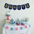 thumbnail image 3 of Military Navy Party Decoration Banner,Memorial Day Independence Day Veterans Day Navy Theme Party Decoration Supplies, 3 of 5