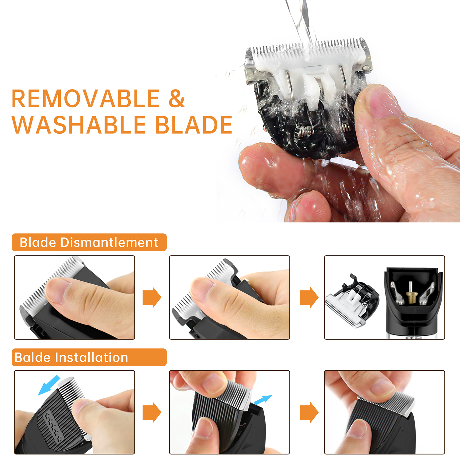 Cshidworld Professional Dog Clippers Kit photo 6