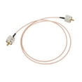 thumbnail image 1 of Digital Jumper Cable, Practical Resistant To High Temperature Stable PL-259 Low Loss Coaxial Jumper Cable Durable Easy To Use  For PL259 Connector Antennas, 1 of 8