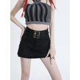 thumbnail image 2 of Faldas para mujer, cómodas, de verano, Y2k, elegantes, de ocio, sencillas, de cintura alta, combinables, a la moda, Ulzzang, ropa de calle, dulces, para fiestas de chicas calientes., 2 of 6