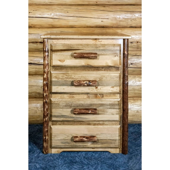 Glacier Country Collection 4 Drawer Chest of Drawers