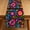 Bright Folk Floral, variant on ARTSLION Waterproof Table Runner 13X36 Inch Polyester Wipe Clean Patio Garden Dining Decor