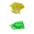 thumbnail image 1 of 50 Pcs Etiquetas de Llave Sunnimix a Prueba de Agua verde y amarillo, 1 of 8