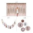 thumbnail image 2 of Rose Gold Wall Decorating Kit, Party Decor, Wedding, 13 Pieces, 2 of 2