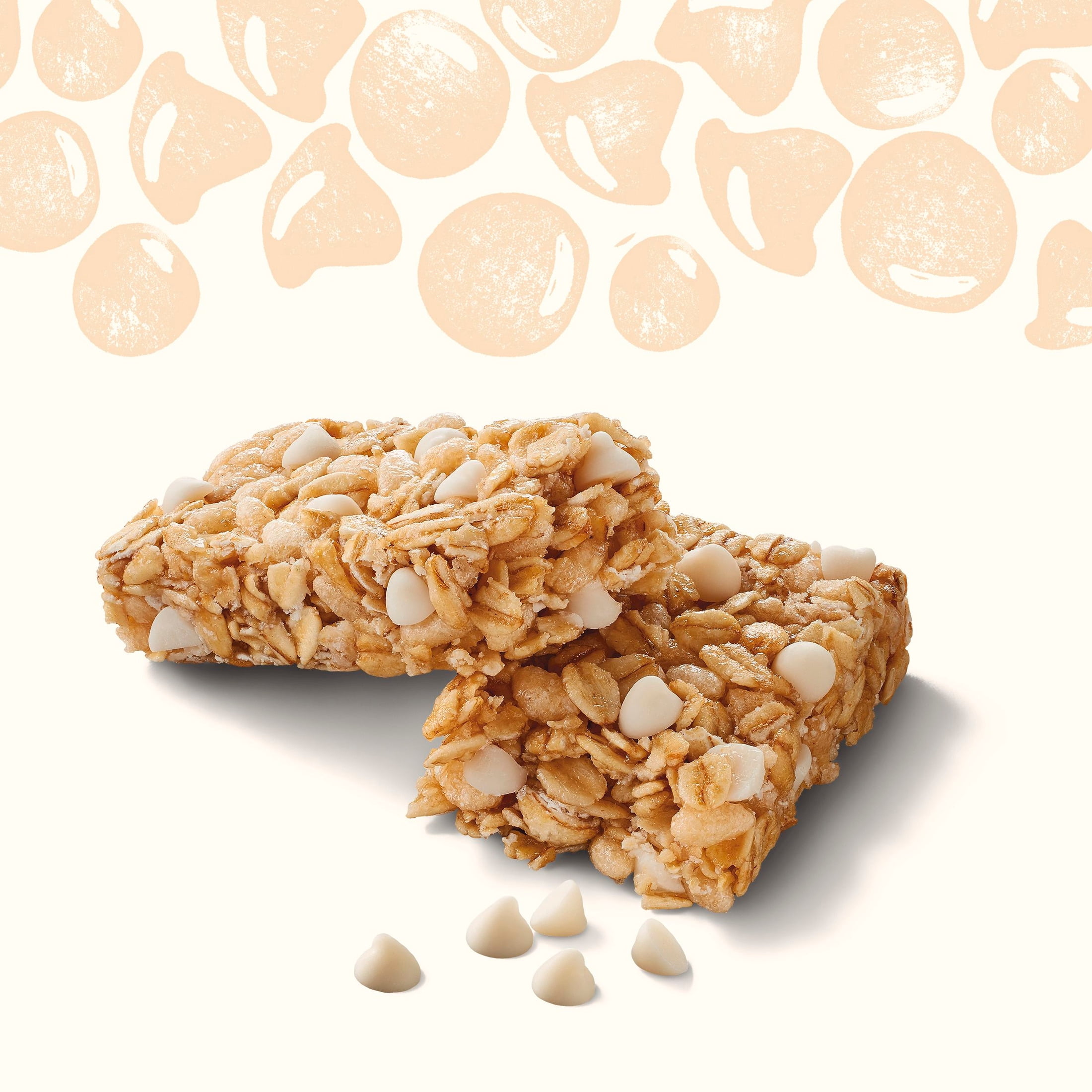 (12 pack) Cascadian Farm Organic Vanilla Chip Chewy Granola Bars, 6 Bars, 7.4 oz.