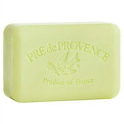 Pre de Provence Artisanal Soap Bar, Enriched with Organic Shea Butter, Natural French Skincare, Quad Milled for Rich Smooth Lather, Linden, 8.8 Ounce