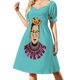 thumbnail image 3 of Vestido sin mangas Daphnia, vestido vendaje, vestido femenino de verano para mujer, 3 of 7