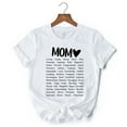 thumbnail image 6 of Words That Define Mom T-Shirt, Sweet Loving Mother&rsquo;s White Tee for Strong and Beautiful Mothers, 6 of 6