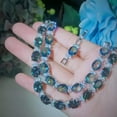 thumbnail image 3 of Stunning Cubic Zirconia Round Oval Mystical Blue Big Rainbow Topaz Bracelets, 3 of 9