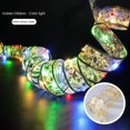 thumbnail image 3 of LED Ribbon Fairy Lights Christmas Decoration Christmas Tree Ornaments for Home 2023 DIY Bows String Lights Navidad New Year 2024, 3 of 5