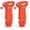 Orange, variant on Basics Emergency Seat Belt Cutter and Window Hammer Tool,3-in-1 Emergency Escape Tool with One Second Window Breaker and Seat Belt Cutter, Car Accessories, Automotive essential,2 Pack, Pink