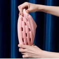 thumbnail image 3 of Cozy Open Toe Shower Slippers Eva Material Non Slip Breathable Slip on Couple Slippers for Indoor Home Hotel Use, 3 of 6