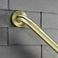 thumbnail image 3 of Kingston Brass DR514327 Meridian 32" x 1-1/4" O.D Grab Bar, Brushed Brass, 3 of 4