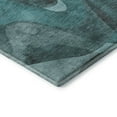 thumbnail image 4 of Addison Rugs Mayfield Washable Contemporary Abstract Teal Rectangle Rug, 8' x 10', 4 of 6