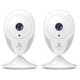 thumbnail image 1 of Cámara de seguridad WiFi para interiores 1080P, cámara IP inalámbrica, cámara para bebés/mascotas compatible con Alexa, gran angular de 135°, detección de movimiento, audio bidireccional, visión nocturna de 7,5 m (2 piezas) esquí esquí Gafas de esquí, 1 of 5