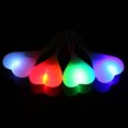 thumbnail image 2 of Esferas de luz trasera para bicicleta, luces de advertencia azules, forma de corazón LED, luz de silicona creativa, resistente al agua para bicicletas nocturnas (azul) WD.WDQZL Lámparas e Iluminación, 2 of 11