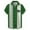 Green, variant on Jjayotai Mens 2025 St Patricks Day Shirts, Clover Print Short Sleeve Button Down Shirt, Green Shamrock Casual Shirts Tops Plus Size Green L