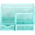 thumbnail image 4 of Desk Organizer With Easy Access Design, Ample Storage Space For Office Home Use, Compact And Durable Black Silver Pink Blue Seven Compartments, 4 of 5