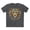 Charcoal, variant on Animal Shirt, Shirt with Animals, Tee Shirt with Antique Animal Medallion