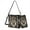 Tribal Wolf, variant on ZUXONGSY Butterfly Flower Moon Print Casual Crossbody Handbag with Leather Wallet for Women, Fashion Bucket Bag Tote Purse Set for Dating Business