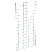 Econoco Grid Panels for Any Retail Display, 2 feet Wide x 4 feet High, White, Set of 3