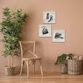 thumbnail image 4 of 3 Piece Fashion Canvas Wall Art Zebra Print High Heels Bag Picture for Wall Modern Gift for Women Stretched and Framed Easy to Hang 12"x12"x3pcs, 4 of 6