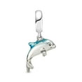 thumbnail image 2 of Silver Ocean Series Pendant Octopus & Seahorse Romantic Delicate Ocean Animal Charm, 2 of 6