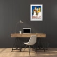 thumbnail image 3 of Cardinaux, Emil 11x14 White Modern Wood Framed Museum Art Print Titled - Bally Sportschuhe, 3 of 4