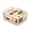 D, variant on KGJQ Fresh-keeping Box Airtight Leak-proof Food Storage Container with Silicone Seal And Handle Storage Box for Fruits Snacks Picnic