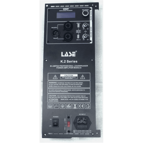 LASE K.2 Amplifier Module for QSC K12.2, K10.2, K8.2 Power Speakers