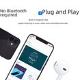 thumbnail image 4 of Aplicable a Apple 11/12/13/14/15 Auriculares Apple con cable Plug and Play con control de subwoofer con cable de trigo, 4 of 5