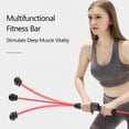 thumbnail image 4 of Vibration Fitness Bar Counting Function Elastic Workout Rod High-Frequency Vibration Exercise Stick Functional Training Muscle Train Fat Burning Fitness Stick Detachable Total Body, 4 of 7