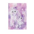 thumbnail image 6 of Birthday Party Garden Flags Outdoor Patio Decoration Flags 12x18in Adorable Long-haired Kittens with Bows, 6 of 6