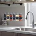 thumbnail image 4 of Estante de baño Sus304, estante de almacenamiento de acero inoxidable, estante de especias para cocina, sin perforación Feliz Sencillez, 4 of 5