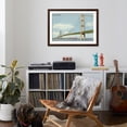 thumbnail image 4 of Art.com Mackinac Bridge, Michigan Art Print, Brown Frame Wall Art, 44" x 32", 4 of 5