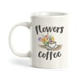 thumbnail image 1 of Flowers & Coffee Bouquet 15oz Coffee Mug, 1 of 3