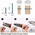 thumbnail image 5 of Set of 5 Stainless Steel Kitchen Cabinet Handles Kitchen Cabinet Handles for Cupboards Kitchen Door Handle Kitchen Cabinet Handle Center Distance 128mm, 5 of 5